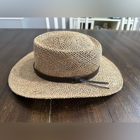Stetson Gambler Straw Cowboy Wheat Hat - Picture 3 of 12